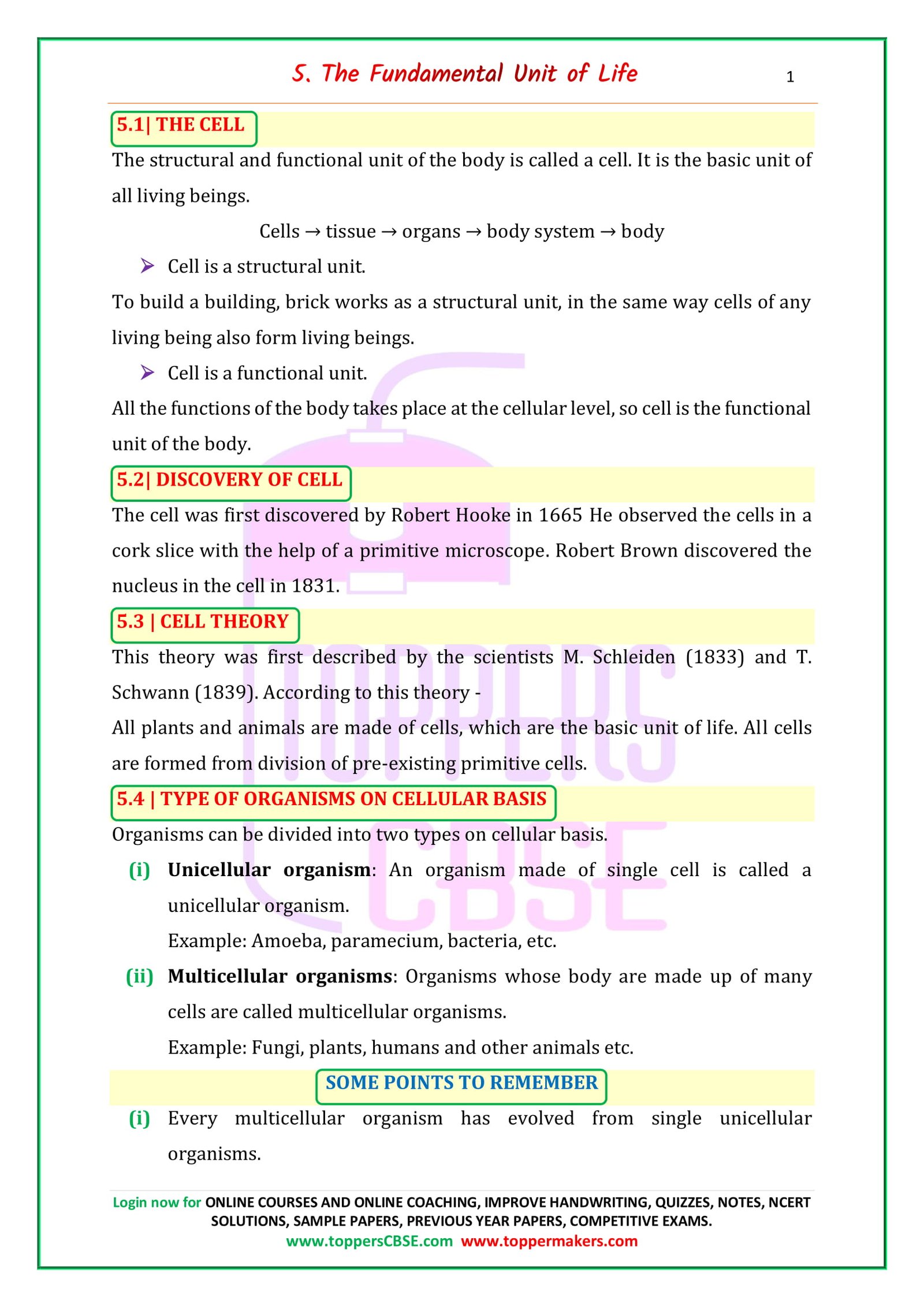 Ncert Book Class 9 Science Chapter 5 The Fundamental Unit Of Life Vrogue