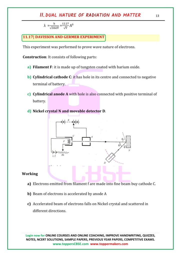 Class 12 Physics Handwritten Notes | Toppers CBSE