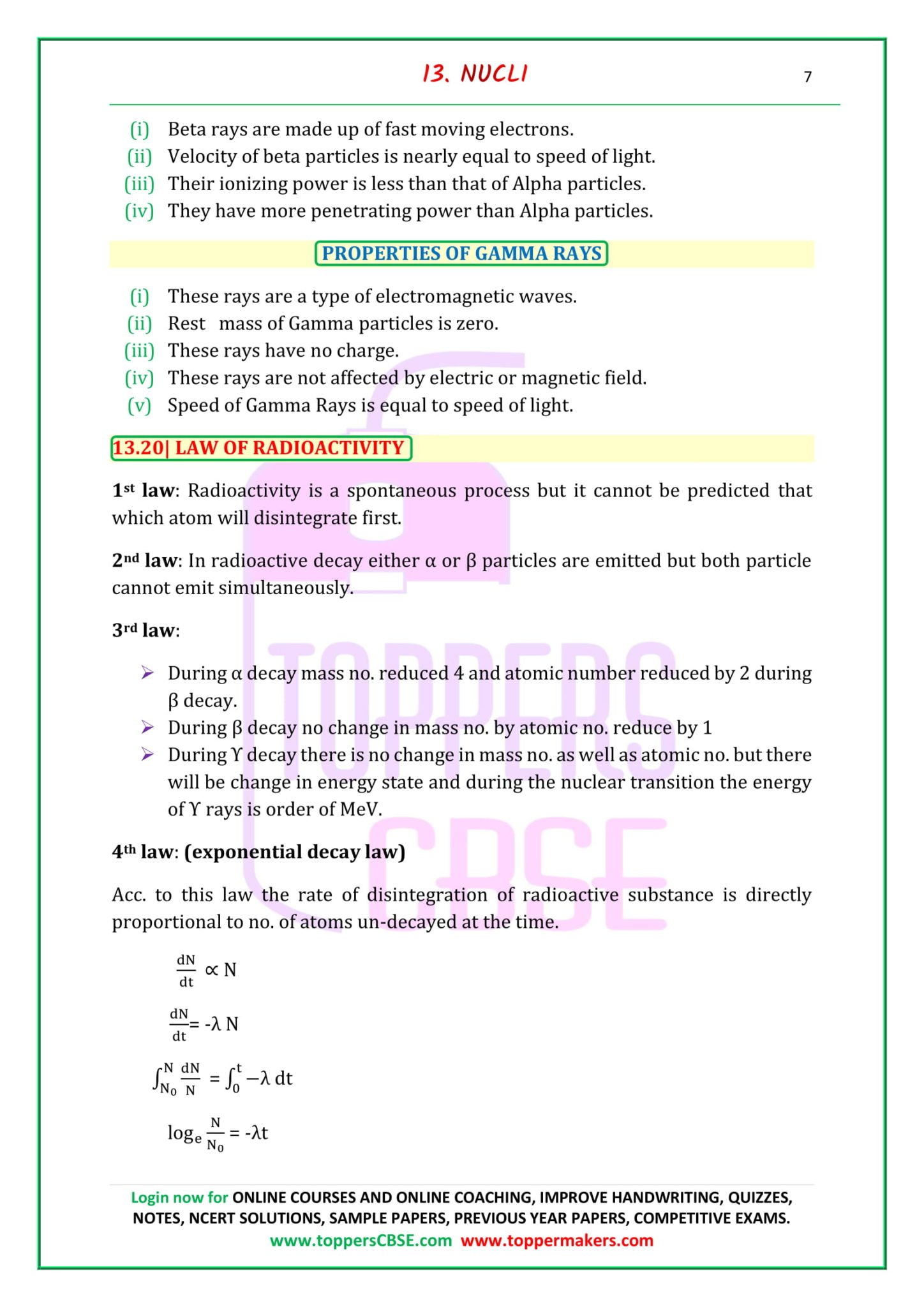 class 12 physics notes