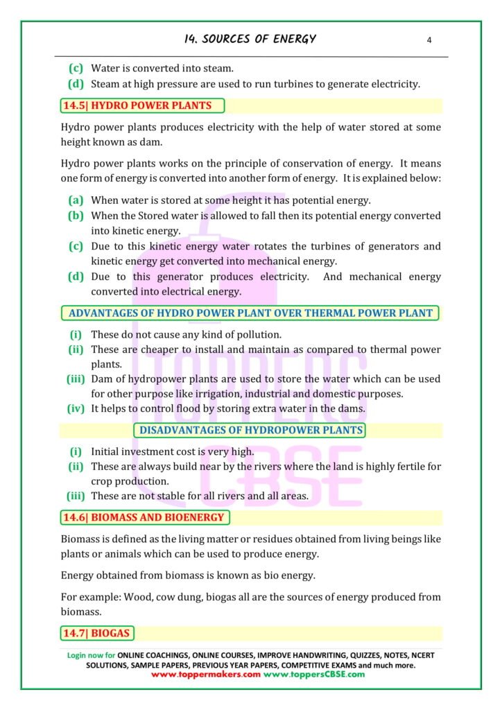 CBSE Class 10 Science Notes Chapter 14 Download in Pdf | Toppers CBSE ...