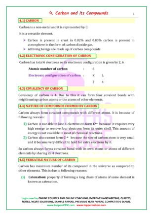 CBSE Class 10 Science Notes Chapter 4 Download in Pdf | Toppers CBSE ...