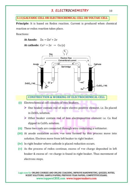 chemistry class 10 notes pdf download